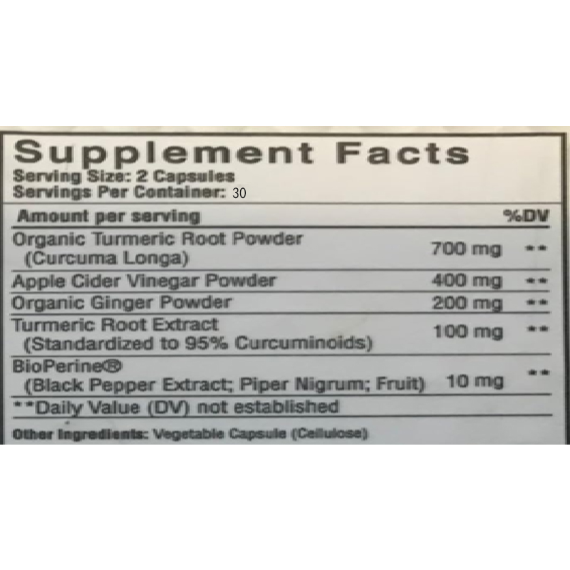 ผงขมิ้นออร์แกนิก, ผงขิงออร์แกน - Turmeric Curcumin Capsule บทวิจารณ์และราคา