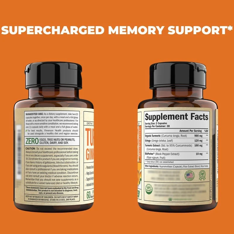 อาหารเสริมเคอร์คูมินขมิ้นอินทร - Turmeric Curcumin Capsule บทวิจารณ์และราคา