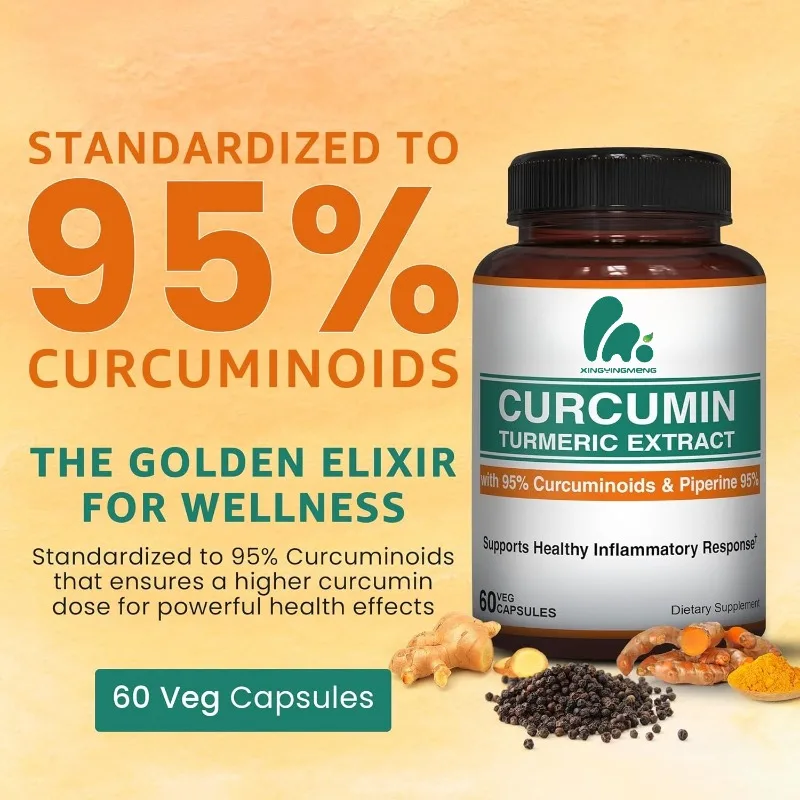 อาหารเสริมสารสกัดขมิ้นชัน 95%  - Turmeric Curcumin Capsule บทวิจารณ์และราคา