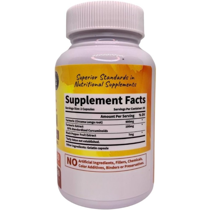 อาหารเสริมขมิ้นชัน คูร์คูมิน แ - Turmeric Curcumin Capsule บทวิจารณ์และราคา