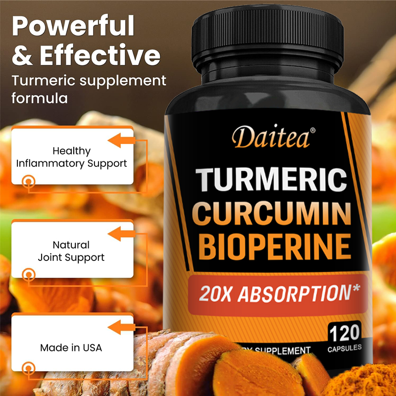ขมิ้นเคอร์คูมินกับขิงและพริกไท - Turmeric Curcumin Capsule บทวิจารณ์และราคา