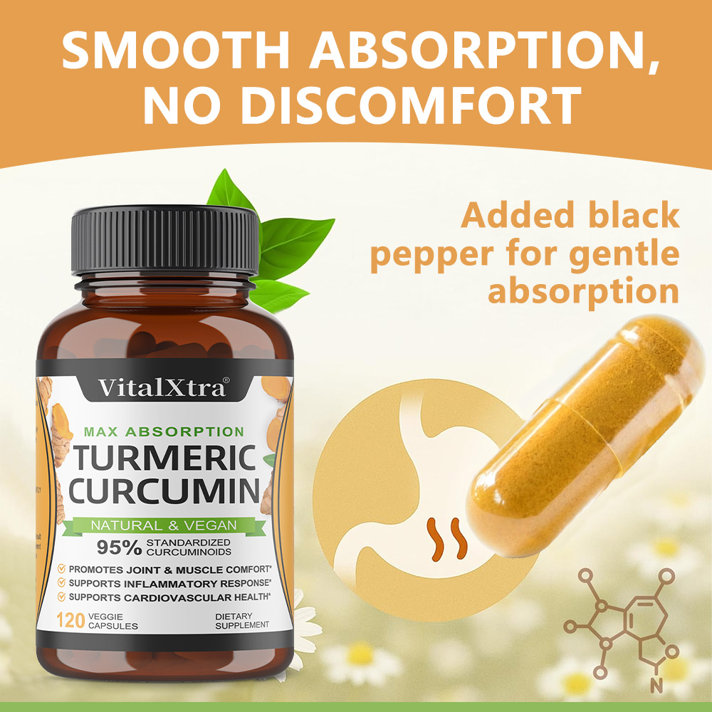 แคปซูลขมิ้นเคอร์คูมินผสมพริกไท - Turmeric Curcumin Capsule บทวิจารณ์และราคา