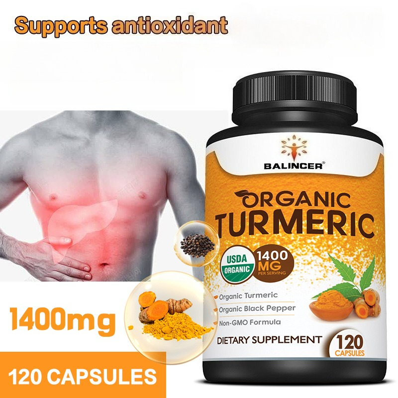 ขมิ้นออร์แกนิกพร้อมสารสกัดจากพ - Turmeric Curcumin Capsule บทวิจารณ์และราคา