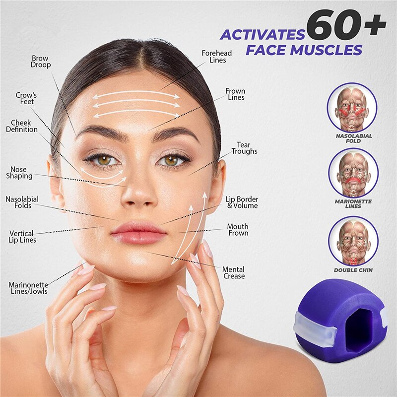 Jawline ลูกบอลออกกำลังกายกล้าม - Nutrition And Fitness บทวิจารณ์และราคา