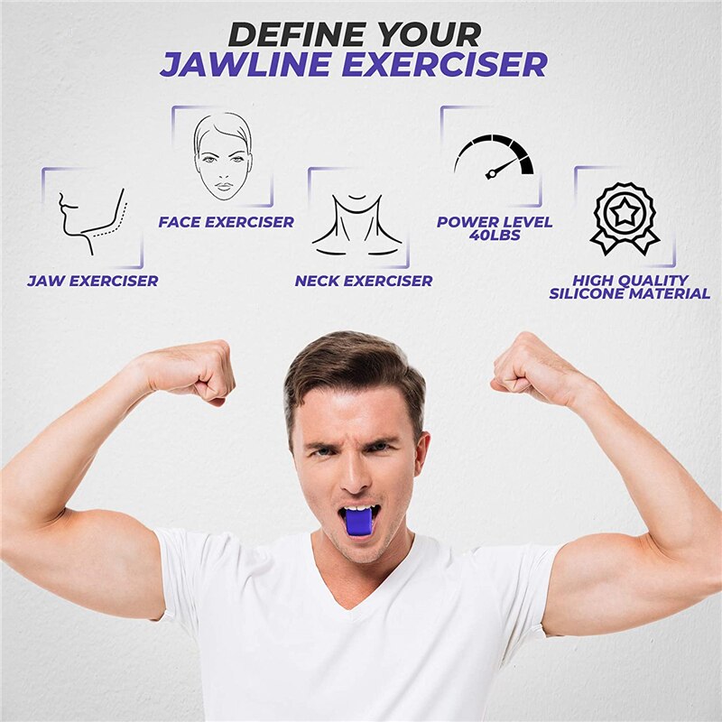 Jawline ลูกบอลออกกำลังกายกล้าม - Nutrition And Fitness บทวิจารณ์และราคา